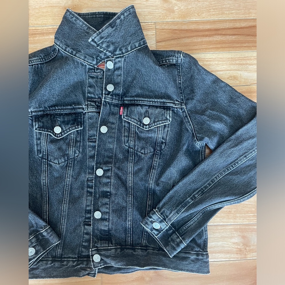 Levi's Charcoal Denim Jacket